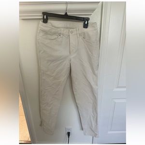 Lululemon Ecru Utilitech ABC Slim Pants